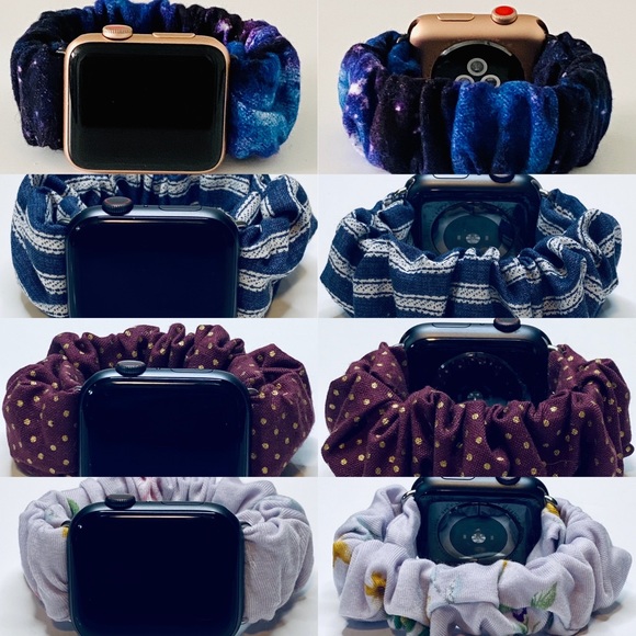 apple watch Scrunchie bands - Picture 1 of 2